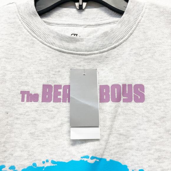 The Beach Boys Women's Mountain Graphic Sweatshirt Heather Gray Size M - Picture 4 of 5